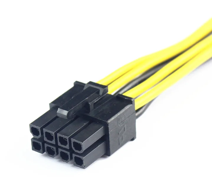 Pci-e Pinos Fêmea para Placa-mãe Cpu 84 Mais Pino 12v Cpu Eps Cabo Adaptador de Conector de Alimentação Alta Qualidade 16awg Cabos de computador e conectores - Imagem 3