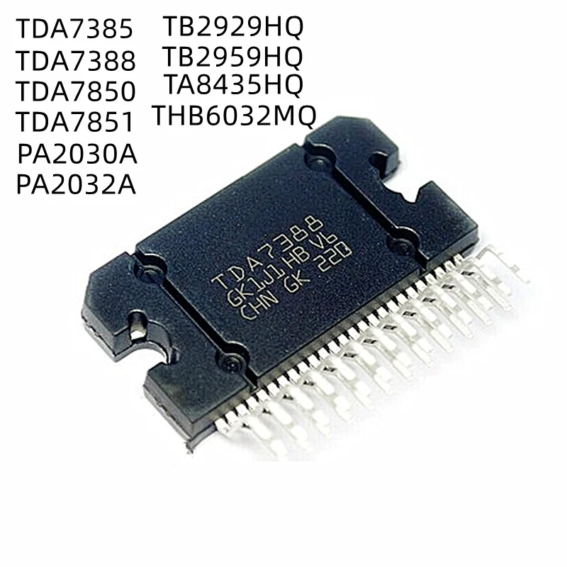 (5piece)100% New TDA7385 TDA7388 TDA7850 TDA7851 PA2030A PA2032A ...