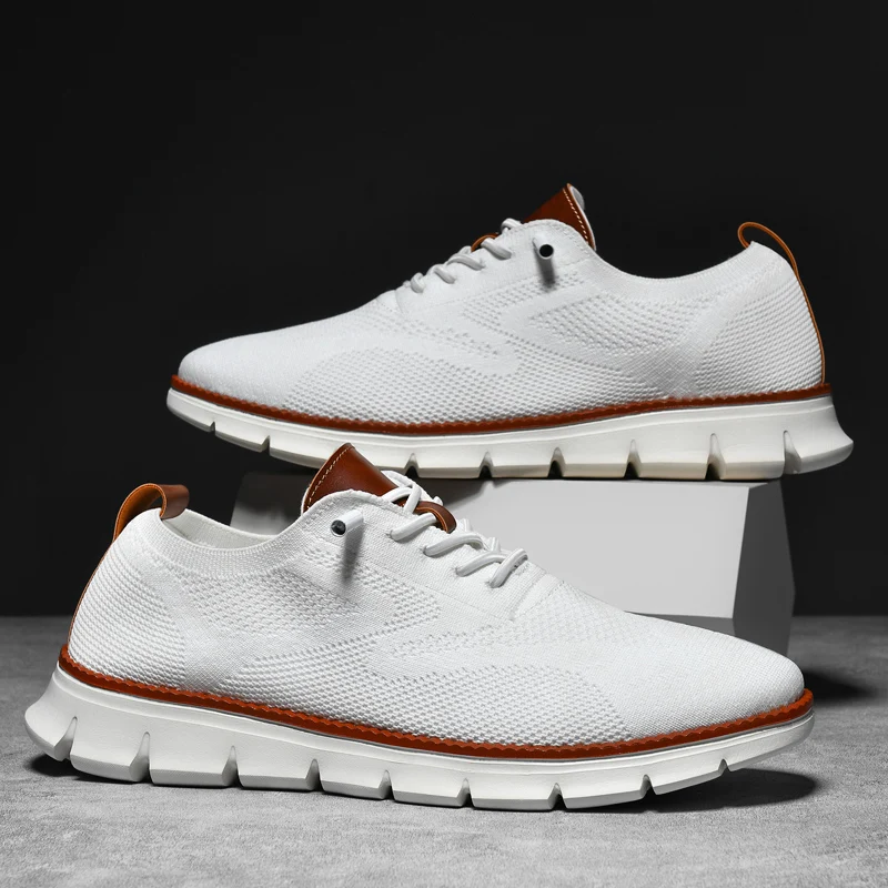 

New Breathable Running Shoes Men Gym Sneakers Luxury Walking Footwears Light Weight Athletic Sneakers