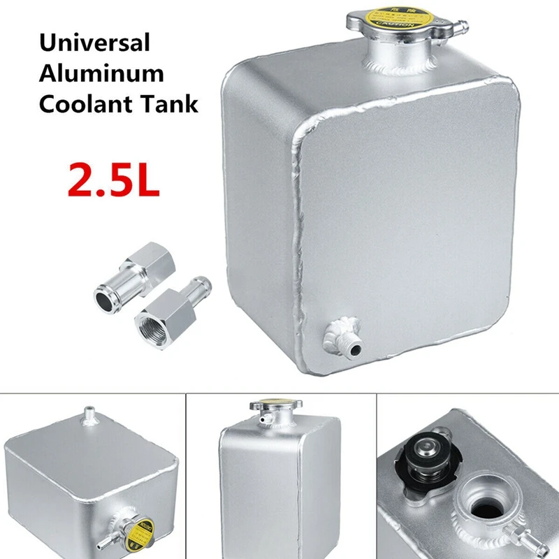 

2.5L Coolant Expansion Overflow Recovery Reservoir Water Tank 1.3 Bar Universal Water Header Tank With Level Indicator