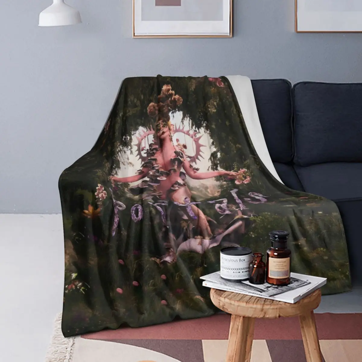 Melanies Singer Portals Blankets Martinez Music Album Decorative Flannel Throw Blanket For Couch Bed Warm Bedspread Gift Idea 3