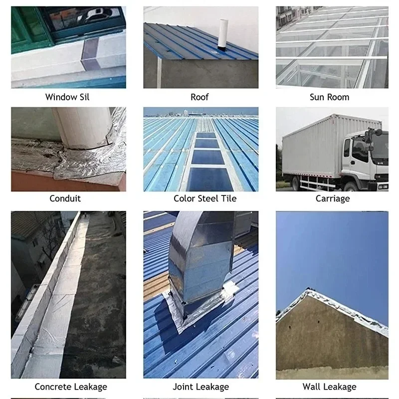 Waterproof Tape Waterproof Sealing Tape Sealing Tape Adhesive Tape Super Self-adhesive Butyl for Roof Repair