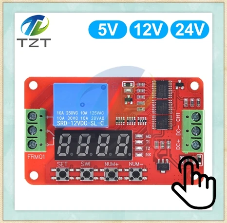 DIYTZT 10/30/50PCSPcs Multifunktions-Verzögerungsauslöser-Timing-Modul Timer-Timing 2s - 1000h – Detail 4