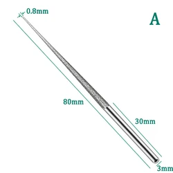 Drilling Carving Needle 3mm Hand Drill Mini Drill Shank 1 PCS Carving Needle Diamond Electroplating High Quality