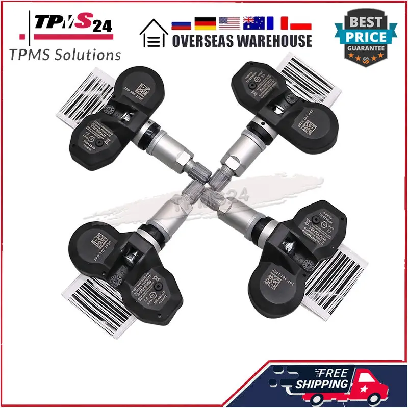 4 PCS ڵ Ÿ̾ з   TPMS 7PP 907275 F ƿ A4 B7 B8 A6 C6 A8 D4 Q7 R8 RS4 S4 S6  vw Touareg