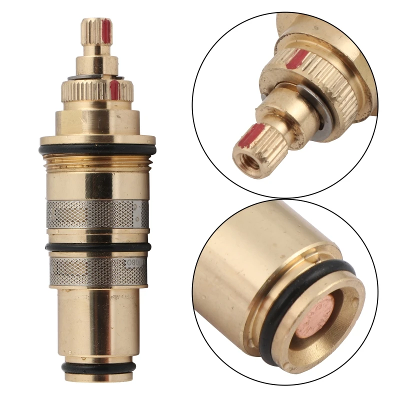 Thermostatic Mixing Valve Brass Thermostatic Mixing Valve Water Temperature Pipe Basin Thermostat Control