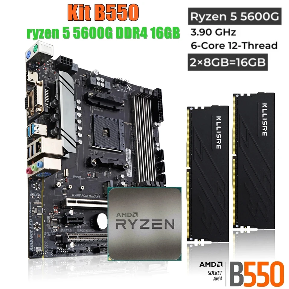 B550M Wi-Fi 5600G 32G セット RYZEN5 5600G ディスクトップ PC
