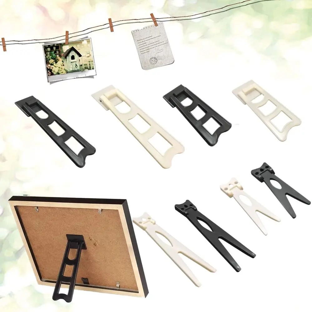 Plastic Picture Photo Frame Mirror Art Work Display Easel Back Board Backboard Holder Pedestal Bracket Stand Up Leg Support photo frame art frames