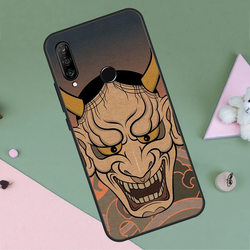 Samurai Oni Mask Phone Case