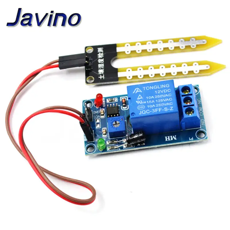 Capacitive Soil Moisture Sensor Module/ Soil Humidity Digital Display Relay Control Module Automatic Watering For Arduino image 3