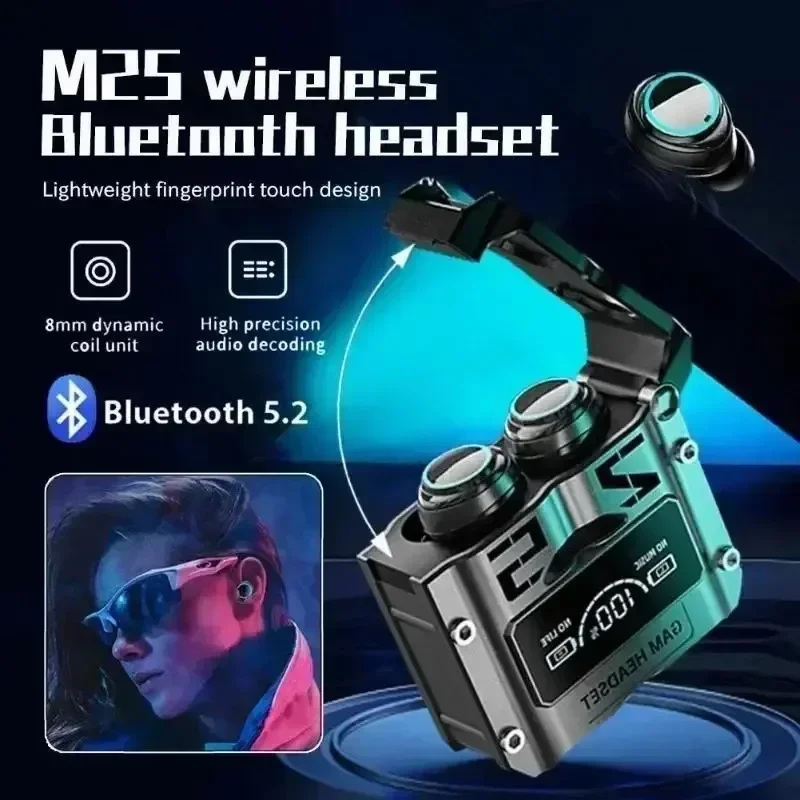 Wireless Bluetooth Headphones Earbuds Noise Reduction Stereo