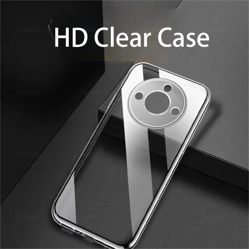 Ultra Thin Transparent Silicone Phone Case - Soft TPU Cover