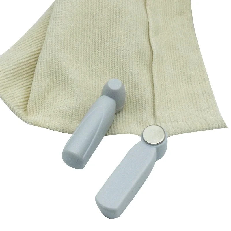100 Pcs AM 58KHz 51mm Grey ABS Material security hard tag for store, EAS System pencil Tag for Supermarket Clothing Shop