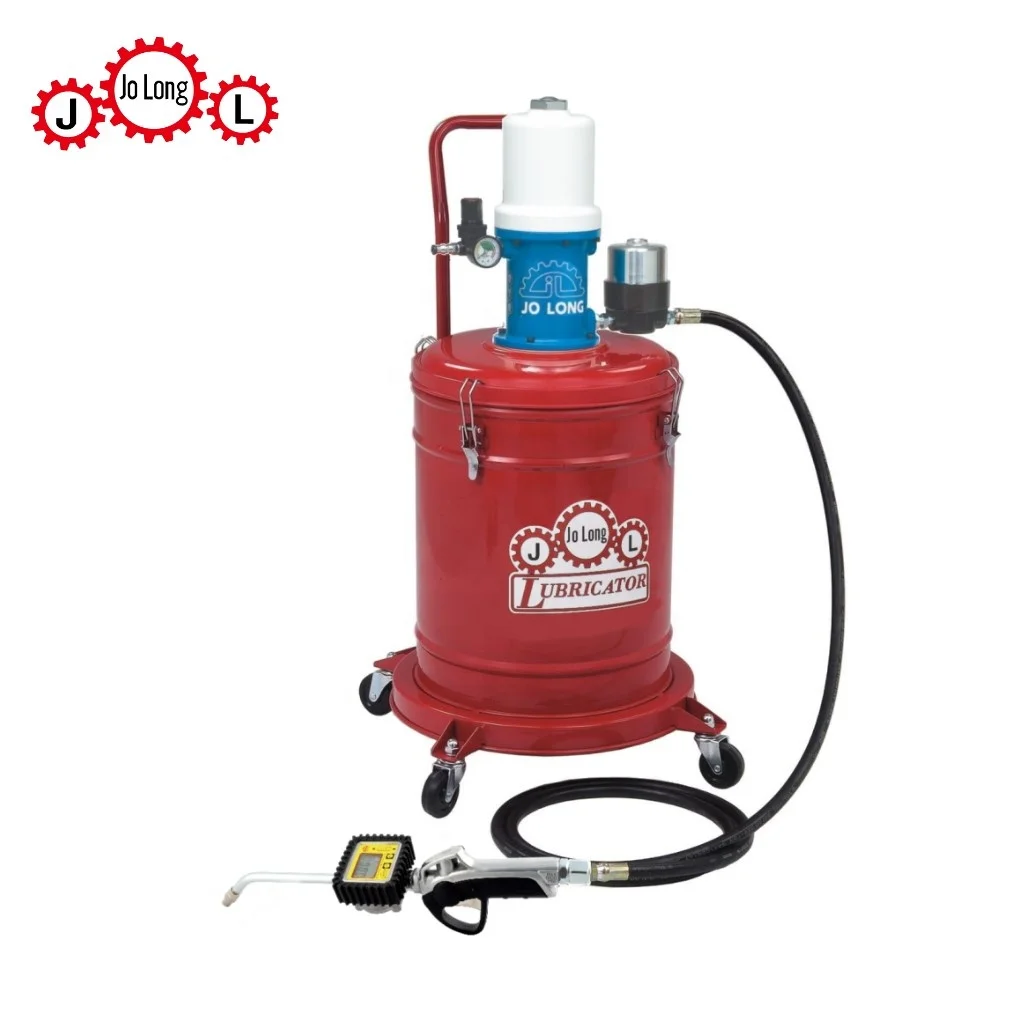 

5:1 Air Operated Oil Pump With Digital Flow Meter / Pneumatic