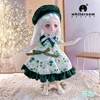 23cm BJD Doll Girl Body Toy 15 Joint Movable  Kawaii Doll With Fashion Clothes Soft Hair Dress Up Girls Toys Birthday Gift Doll 1