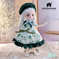 23cm BJD Doll Girl Body Toy 15 Joint Movable  Kawaii Doll With Fashion Clothes Soft Hair Dress Up Girls Toys Birthday Gift Doll 1