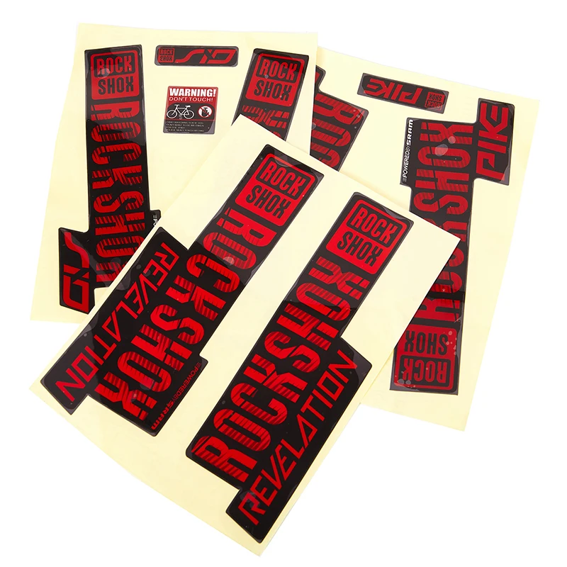 Description Picture 5 of itemFront Fork Sticker for Rock Shox SID Road Bike MTB Race accessories decals Personalized Bicycle STICKER decoration