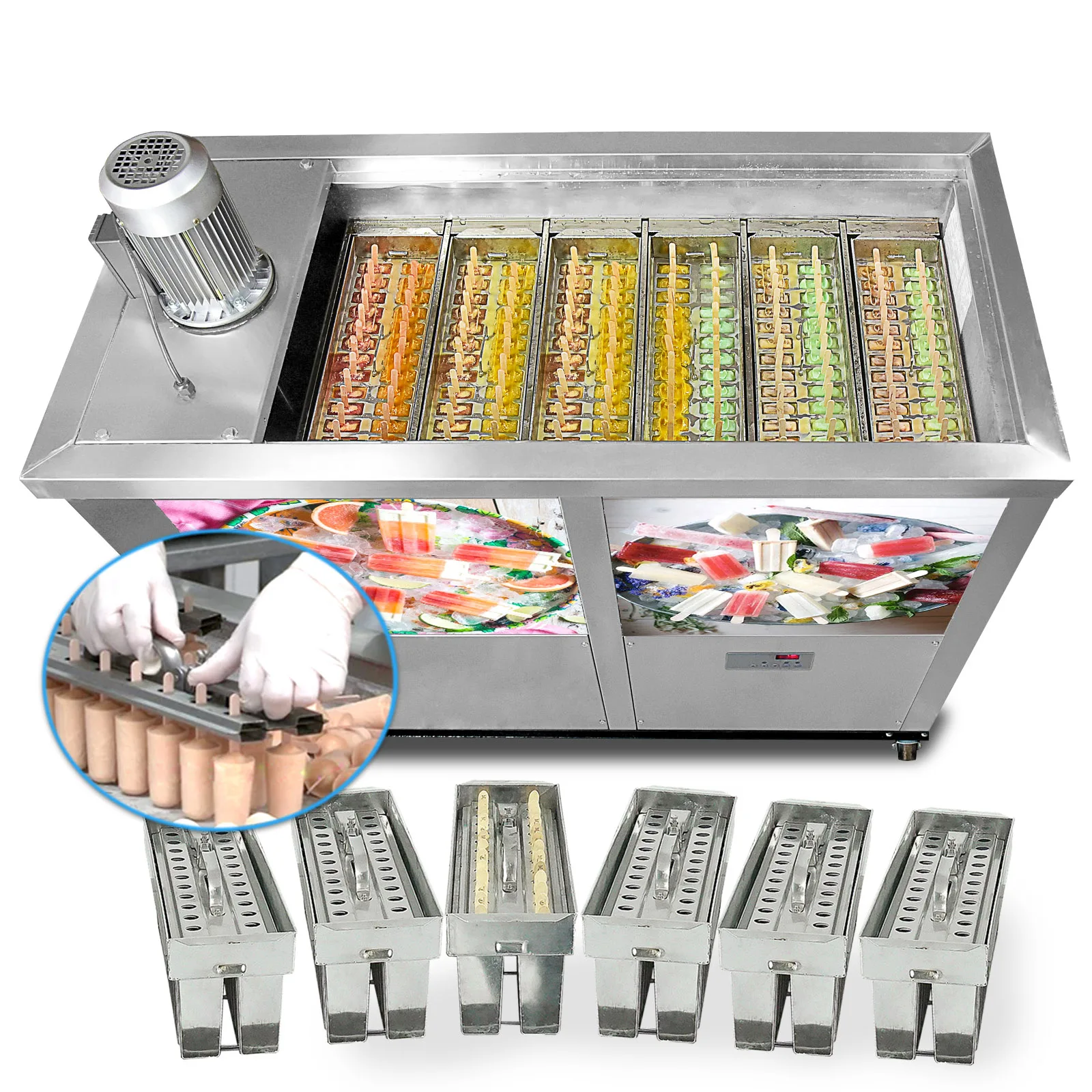 https://ae01.alicdn.com/kf/S0e497197a17f49e5813e8dd0b6a52301E/Kolice-Commercial-Ice-Popsicle-Machine-Ice-Pops-Machine-Ice-Cream-Bars-Machine-6-Slim-Molds.jpg