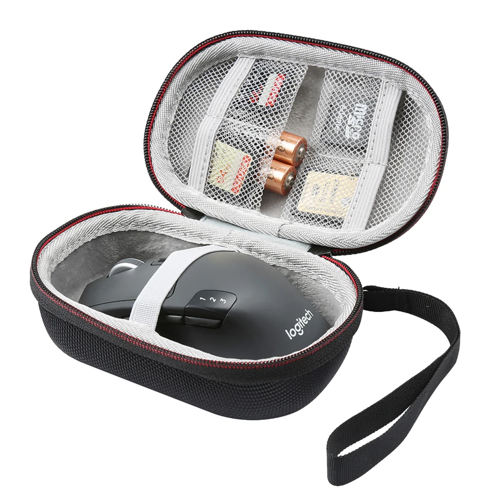 Bolsas de Armazenamento Rígidos Eva para Logitech M510 M330 M720 Mouse sem Fio Caixa Portátil para Assinatura M650 l Ratos Viagem Maleta