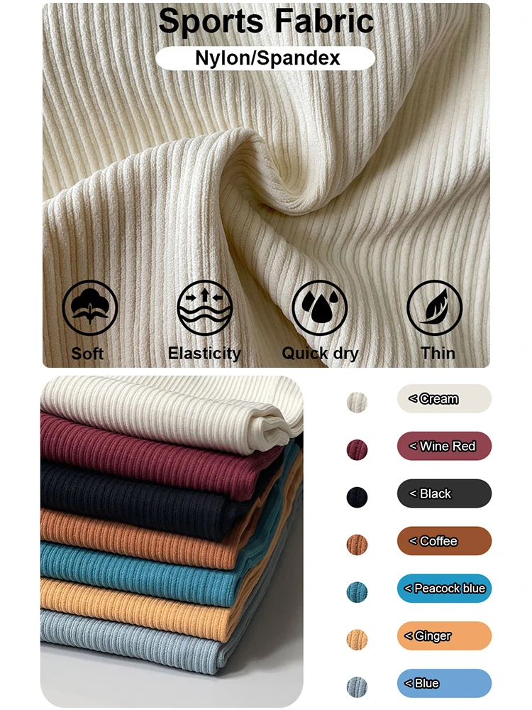 Tossy Ribbed Yoga Leggings Sport Tights Woman Seamless Knit Yoga Pants White Femme Gym Leggins Skinny Workout Fitness Push Up