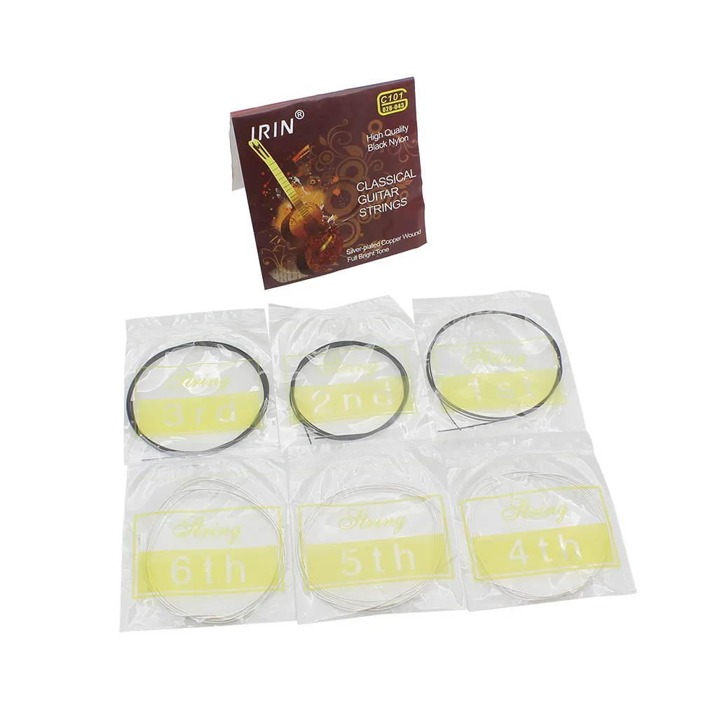 Description Picture 2 of item6 Pcs Classic Guitar Strings Nylon Guitar Strings Classic Guitar Rope Guitar Instrument Accessories