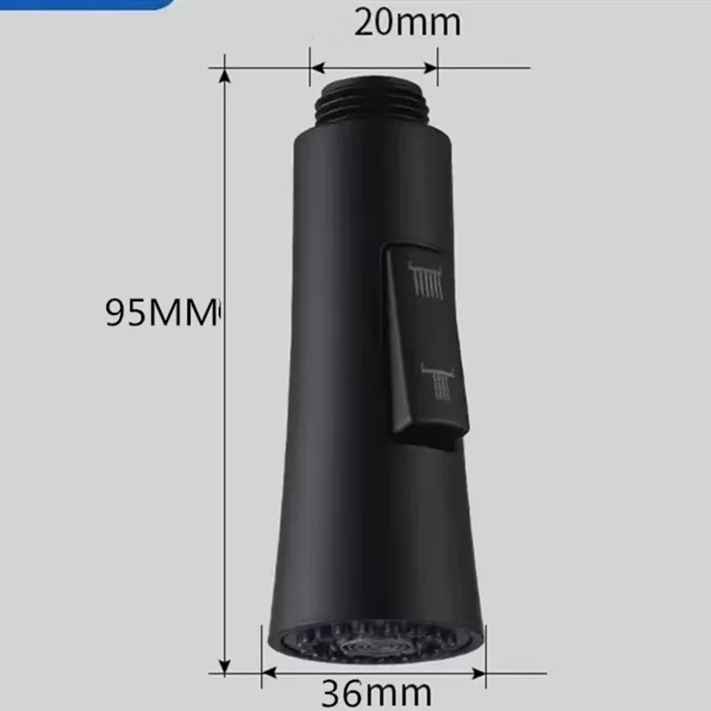 Kitchen Tap Pull Out Shower Head Water Sprayer Aerator image 4