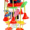 35CM New Creative Educational Spinning Fun Toys Cartoon Wind-up Wind Chimes Children's Wind-up Dangling Piano Hair Bar Toys 4