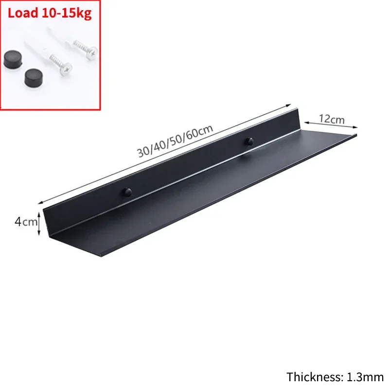 Bathroom Shelf Organizer Wall Mount Shower Shampoo Soap Cosmetic Shelves Kitchen Storage Rack Holder Bathroom Accessories