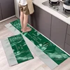Kitchen Rug Tropic Plant Flowers Long Strip Living Room Carpet Anti-slip Hallway Bedroom Floor Mat Home Decoration 2