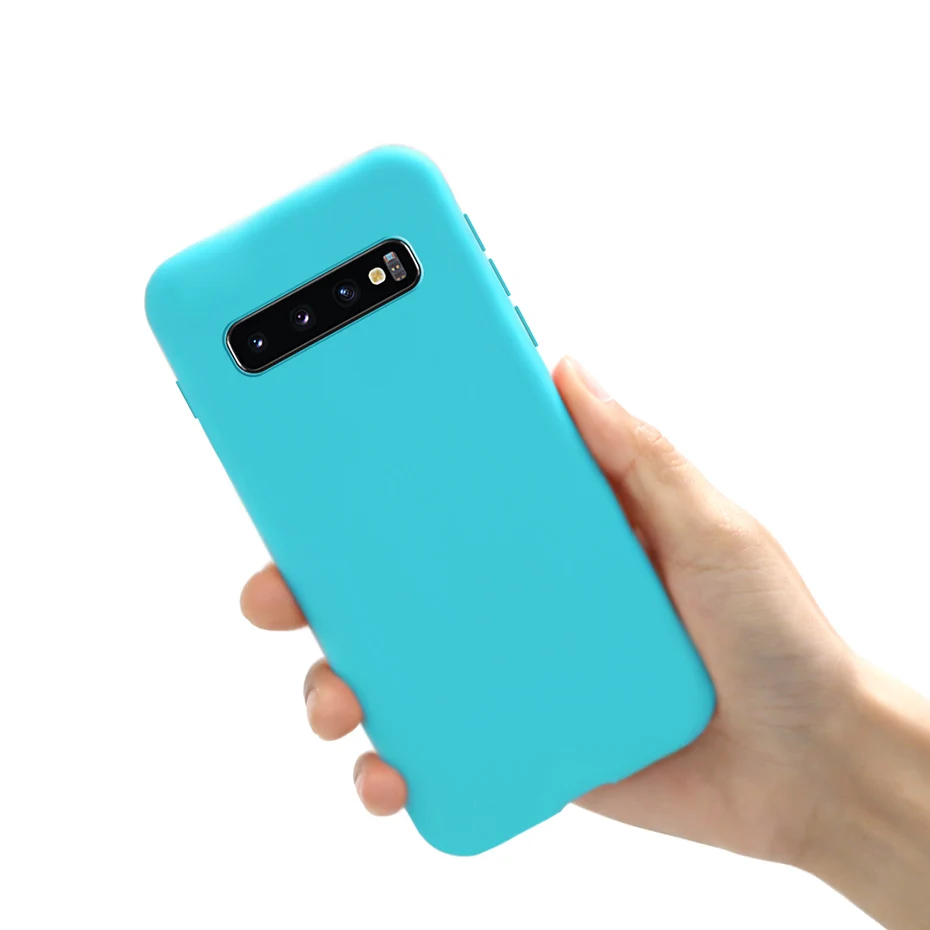 Colorful Silicone Phone Case with Soft TPU Back Cover