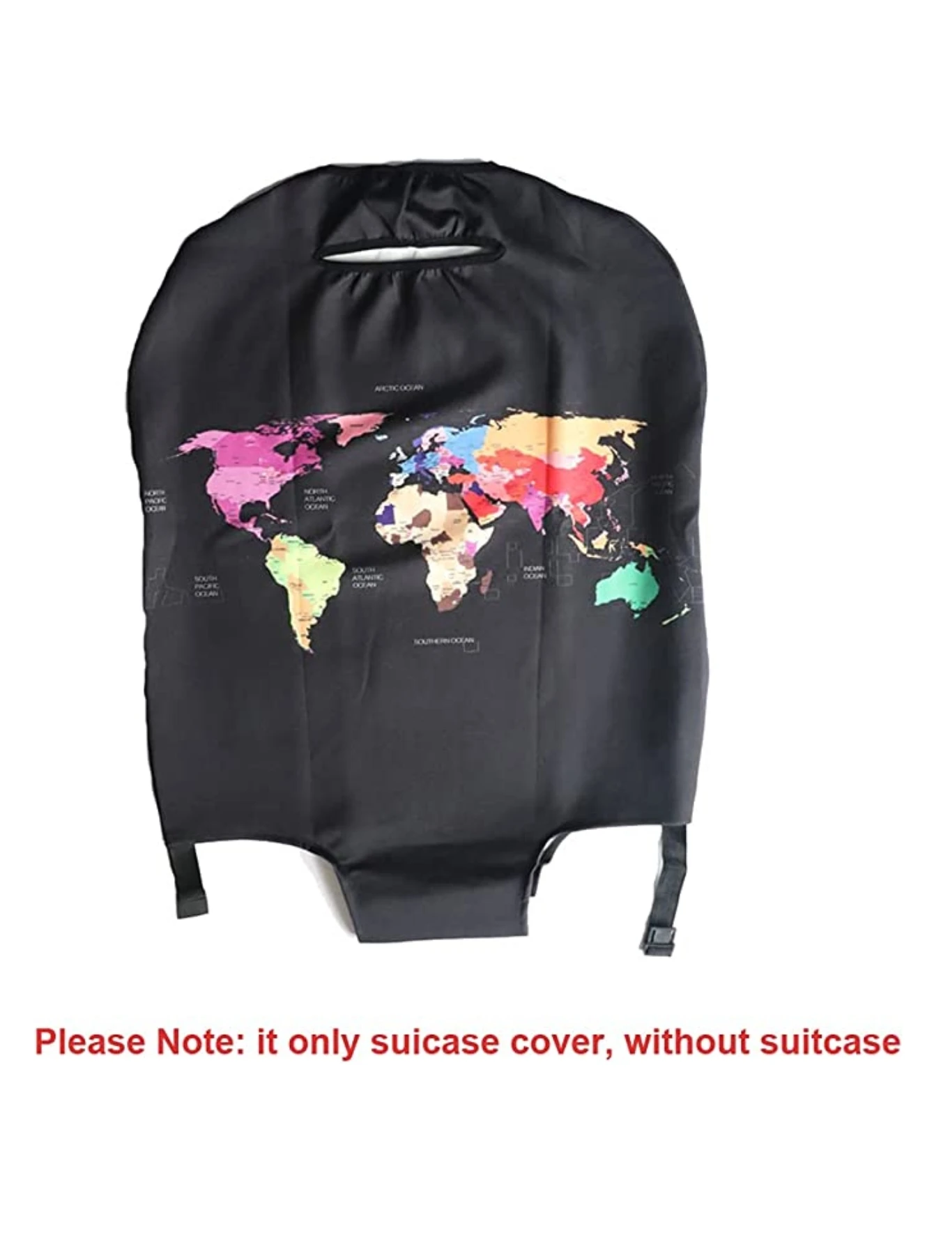 Luggage Cover Stretch Fabric Suitcase Protector Baggage Dust Case Cover Suitable for18-30 Inch Suitcase Case Travel Organizer