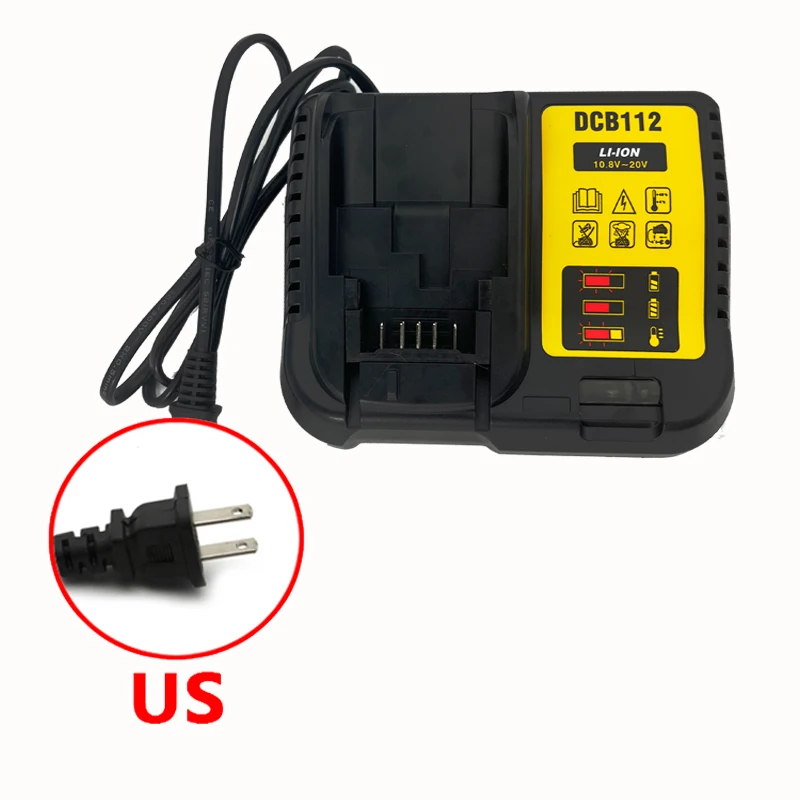 Original Charger For DCB200 Dewalt 10.8V 12V 14.4V 18V 20V DCB206 DCB205 DCB204 DCB203 DCB120 DCB107 DCB115 DCB105 charger adapter battery charger power supply adapter battery charger adapter