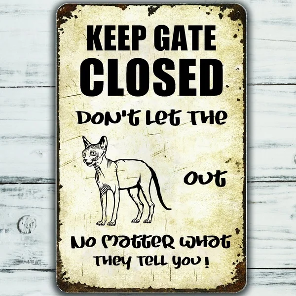 

Italian greyhound Sign Funny Keep Gate Closed Tin Sign Vintage Farm Decor Art Pet Lover Tin Metal Sign Zoo Bar Club Cafe Garage