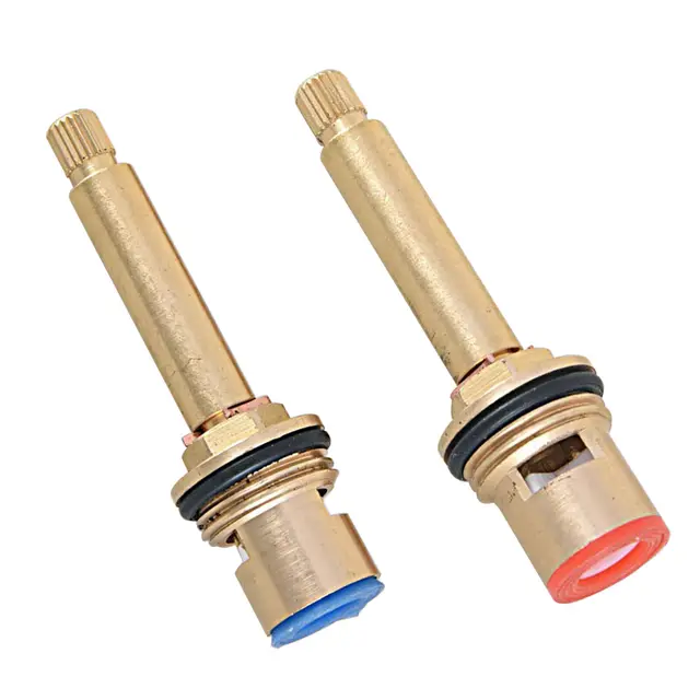 "วาล์วก๊อกน้ำภายใน" 20ฟัน1/2 "ภายในวาล์วก๊อกวาล์วเปลี่ยนก้านสูงยาวไหลสี่ระดับ 6