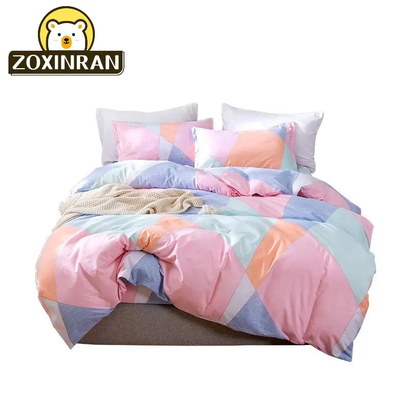 Bedding Set Bed Linen 2 Bedrooms Duvet Cover Bedspread On The Bed Sheet