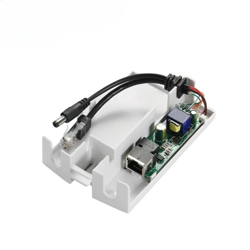 1PCS POE 분배기 48V 12V 2A 실외 IP 카메라 무선 AP 전원 공급 장치 모듈(국가 표준 포함)