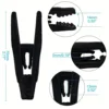10pcs Velvet Hanger Clips, Clothes Pins, Strong Finger Clips Perfect For Thin Velvet Hangers, Closet Accessories 4