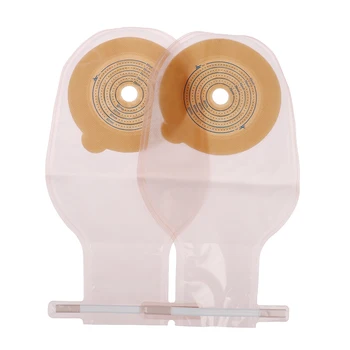 10Pcs Colostomy Bags 25-60mm Stoma Pouch Bags One-piece Open Clip Ostomy Bags 1