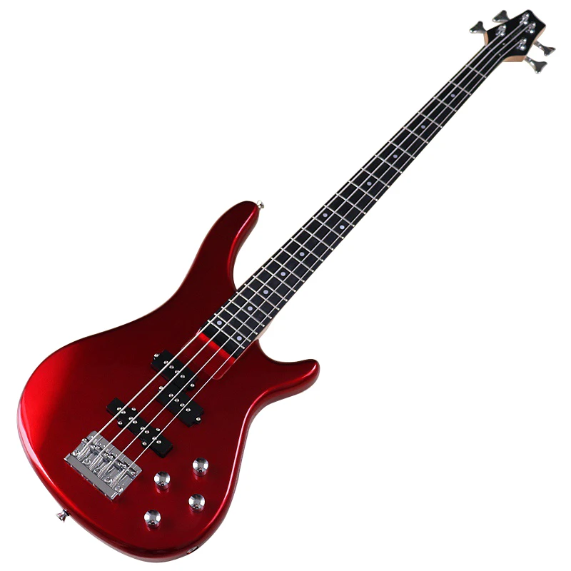 43 Inch 4 String Electric Bass Guitar High Gloss Matte Finish Active Or Passive Electric Bass Guitar electric bass guitar