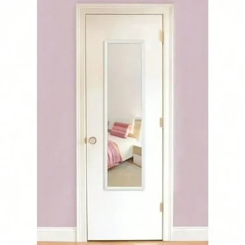 White Over Door Mirror 1