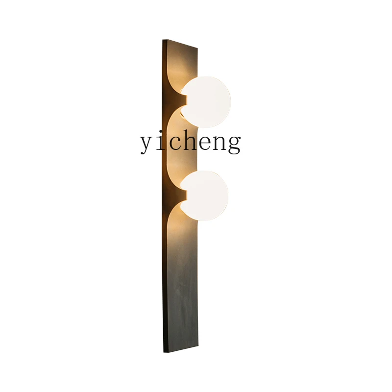 

Yy Light Luxury Wall Lamp Designer New Living Room Bedroom Creative Artistic Lamp