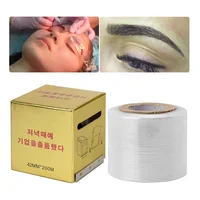 1Roll Tattoo Film Wrap Microbading Plastic Preservative Clear Cover 42mm*200mm Disposable Eyebrow Lips Body Tattoo Supplies 2