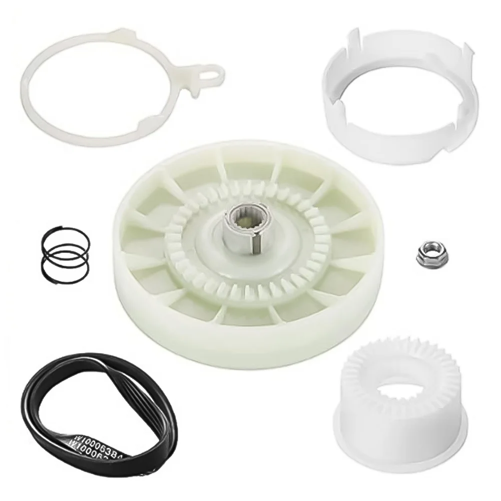 

W10721967 Washer Pulley Clutch Kit With Drive Pulley Cam Replacement Kit For W10006382 W10326374 W10536113
