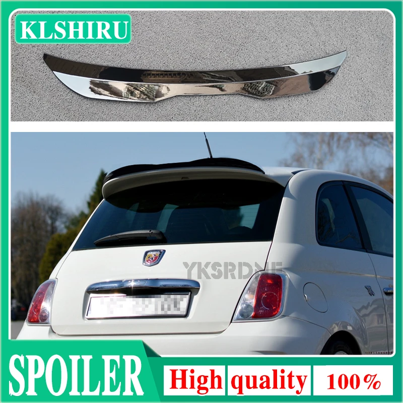Mini Spoiler Extension Fiat 500 Abarth Mk1 2008-2012 Alettone Posteriore Per Fiat 500 Abarth Mk1 Lifting 2016-Accessori Auto