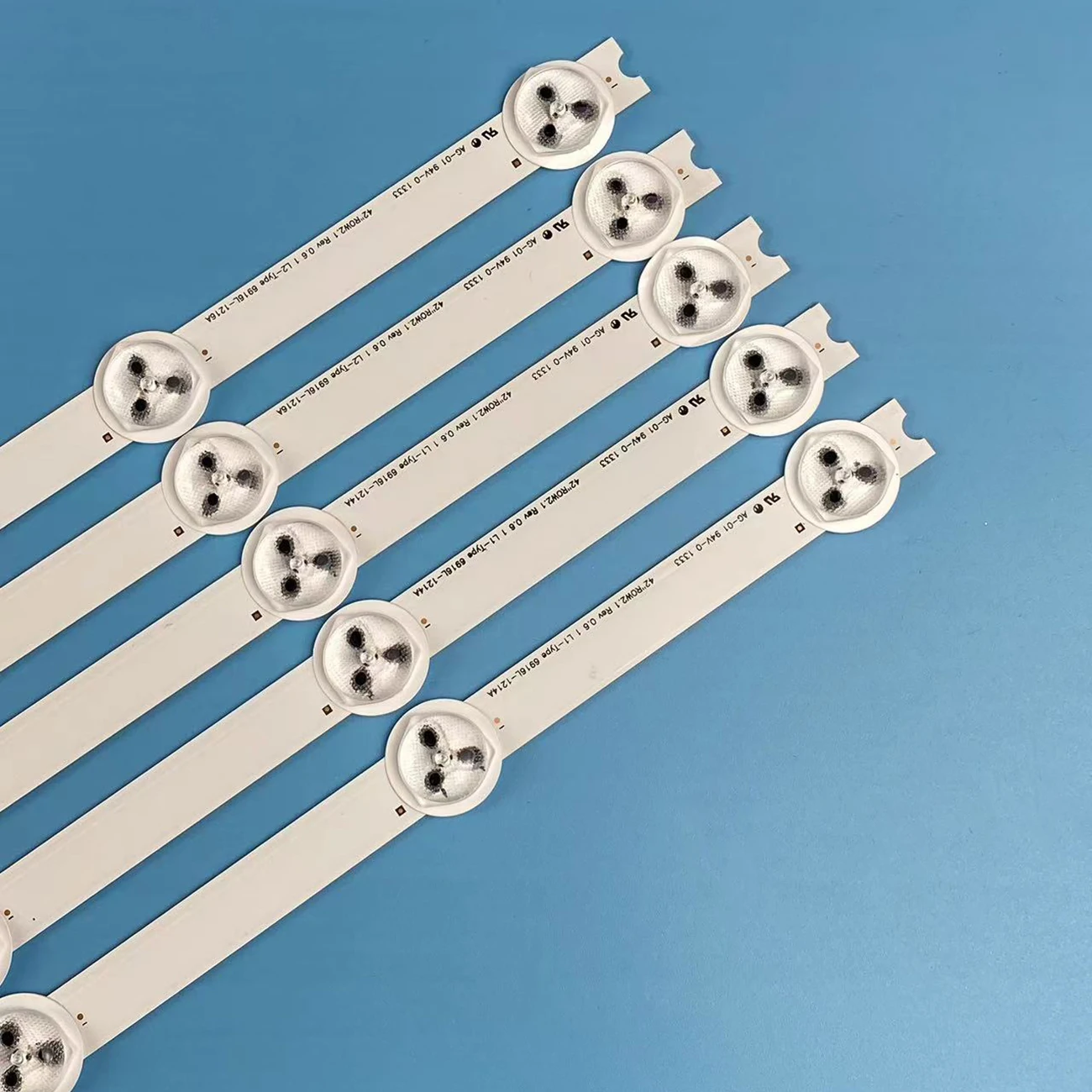 Tira de Retroiluminação Led 10 Pcs para lg 42la615s-zb 42ln5707-za 42ln5708-za 42ln570r-za 42ln570s-za 42ln570u-za 42ln570v-za - Imagem 4