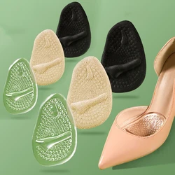 Silicone Non-Slip Forefoot Gel Pads for Women's Shoes (2Pairs-Transparent)