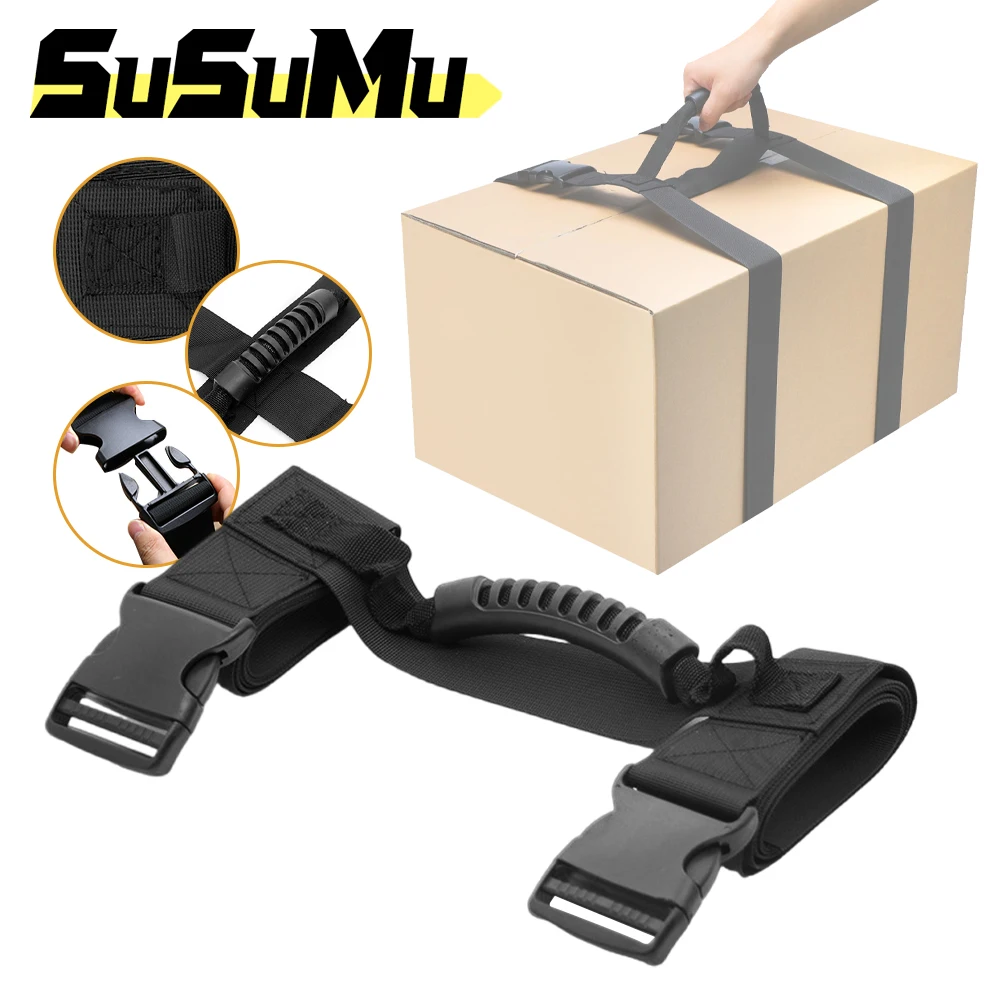Moving Straps Heavy Object Binding Belt Luggage Strap Packing Straps Moving Belt for Secure Lifting Carrying Heavy Boxes Luggage Conveying