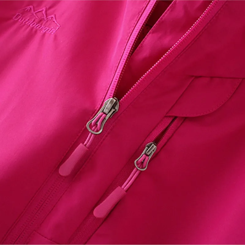 5XL Outdoor Jacket Plus Size Women Clothes Loose Fit STAND Collar Hooded Outewear Breathable Windproof Coat