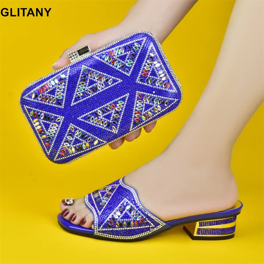 

Shoes and Bag Set To Match for Wedding Nigerian Bridal Shoes Latest Italian Shoes with Matching Bag Shoe