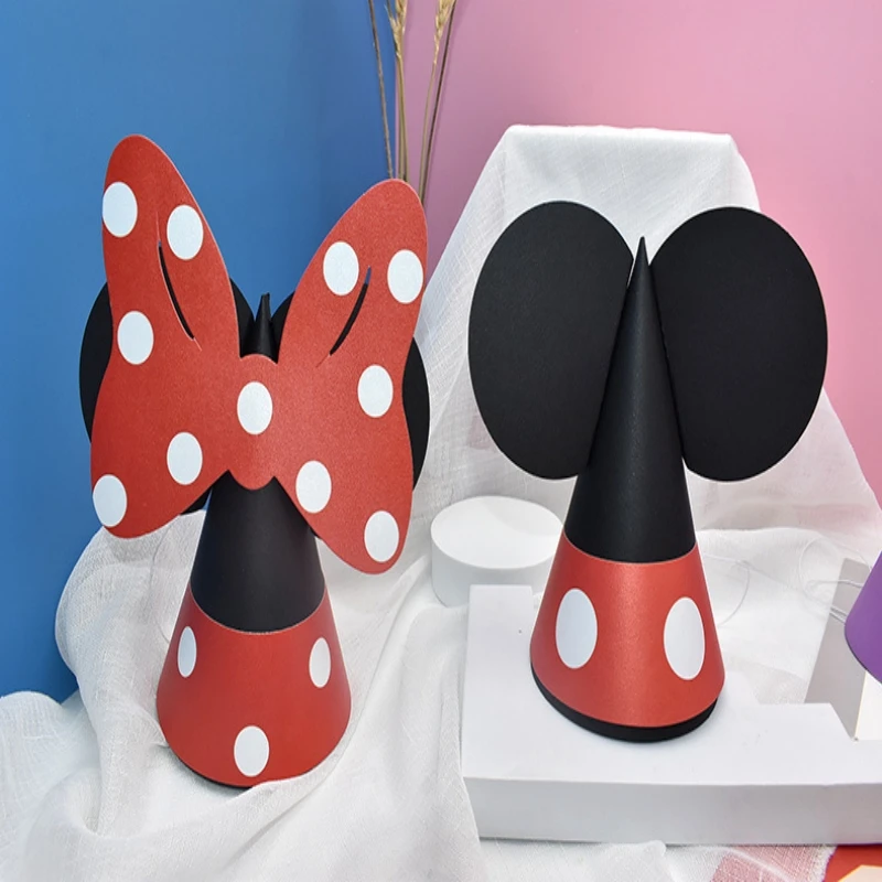 Mouse Clubhouse Mickey Mouse Birthday Cap Disney Paper Hats Goofy